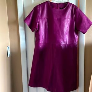 Chic Magenta Mini Dress